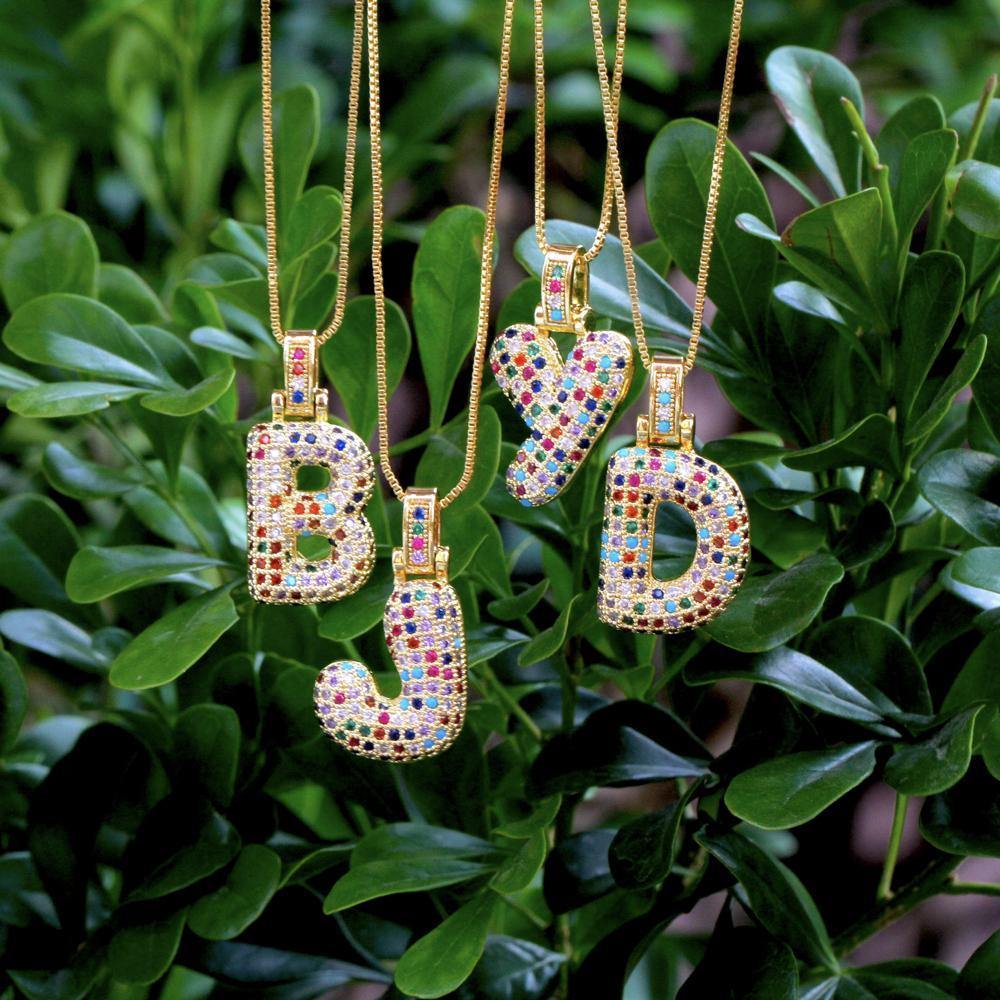 Colorful Bubble Letter Necklace Pendant Chain Self Promotion Studios 1633936821 0f95a5ac 96e5 4a3c b81a